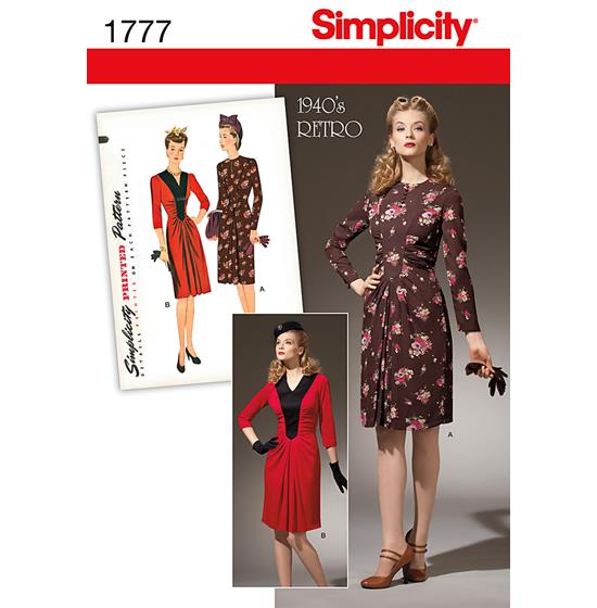 Simplicity 1777H5 snitmønster