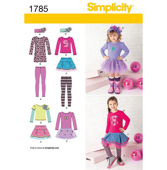 Simplicity 1785BB snitmønster