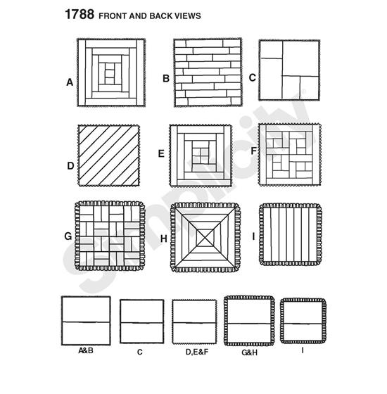 Simplicity 1788OS snitmønster