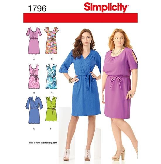 Simplicity 1796AA snitmønster