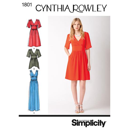 Simplicity 1801R5 snitmønster