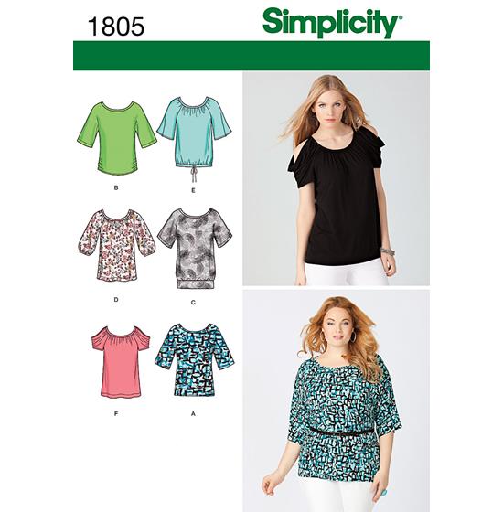 Simplicity 1805A snitmønster