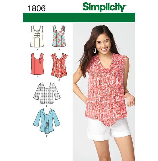 Simplicity 1806U5 snitmønster