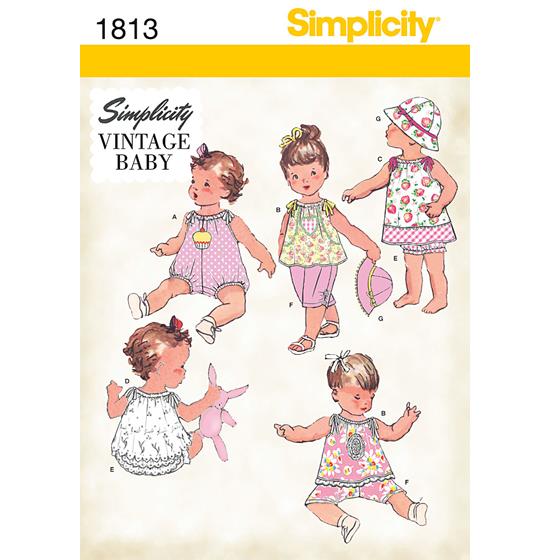 Simplicity 1813A snitmønster