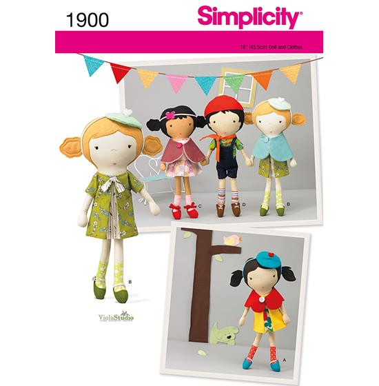 Simplicity 1900OS snitmønster