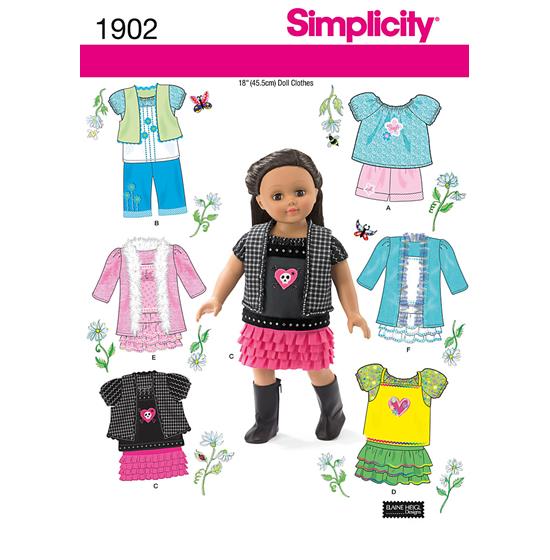 Simplicity 1902OS snitmønster