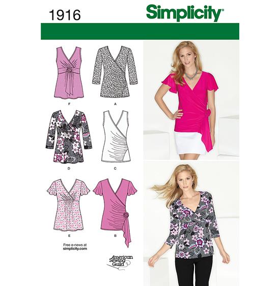 Simplicity 1916H5 snitmønster