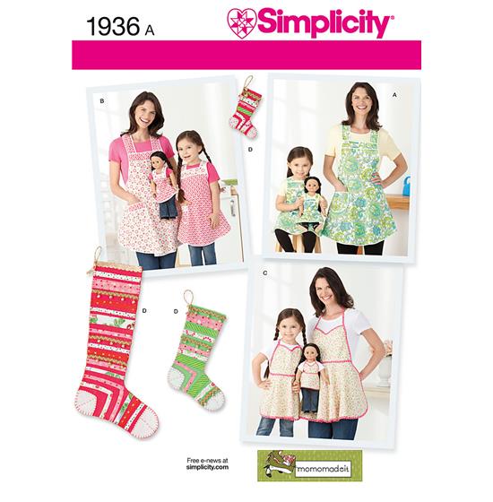 Simplicity 1936A snitmønster