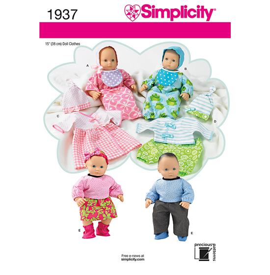 Simplicity 1937OS snitmønster