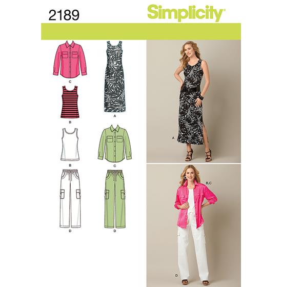 Simplicity 2189AA snitmønster