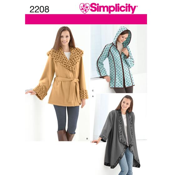 Simplicity 2208A snitmønster