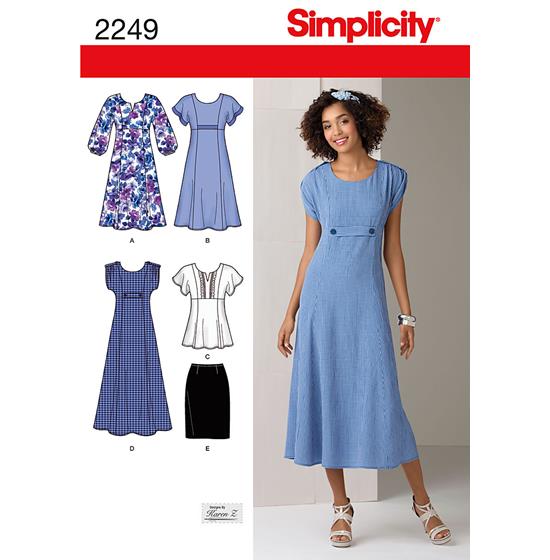 Simplicity 2249AA snitmønster