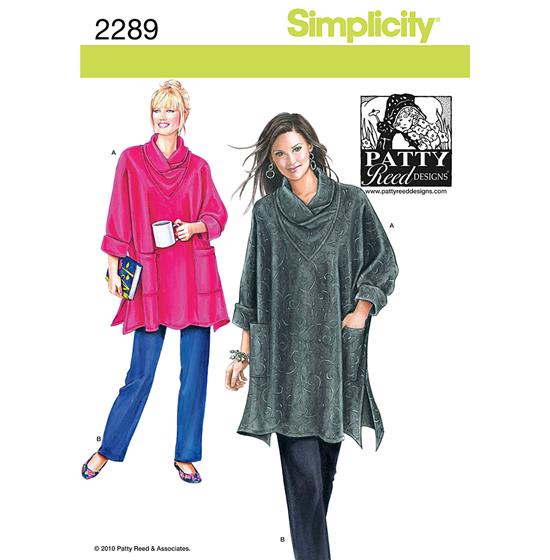 Simplicity 2289A snitmønster