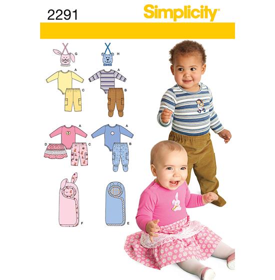 Simplicity 2291A snitmønster