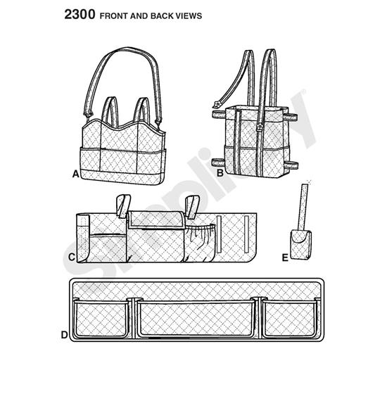 Simplicity 23000 snitmønster