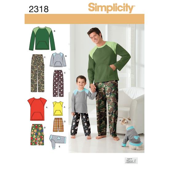 Simplicity 2318A snitmønster