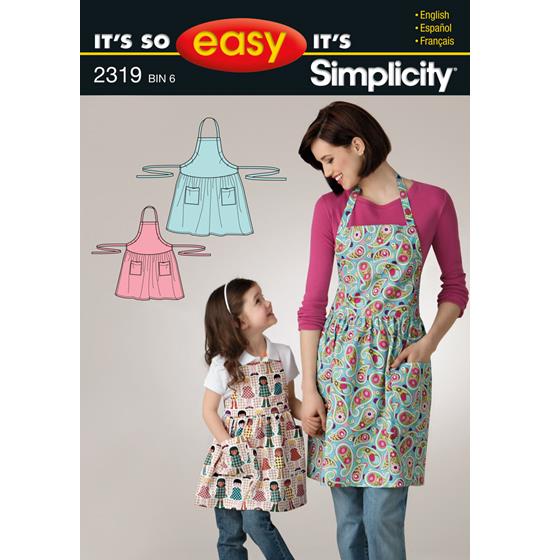 Simplicity 2319A snitmønster