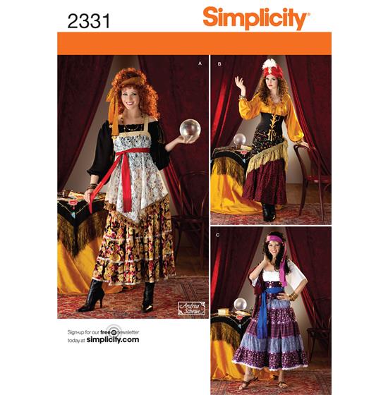 Simplicity 2331R5 snitmønster