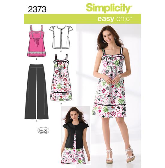 Simplicity 2373U5 snitmønster