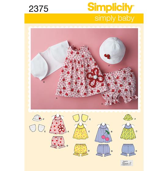 Simplicity 2375A snitmønster