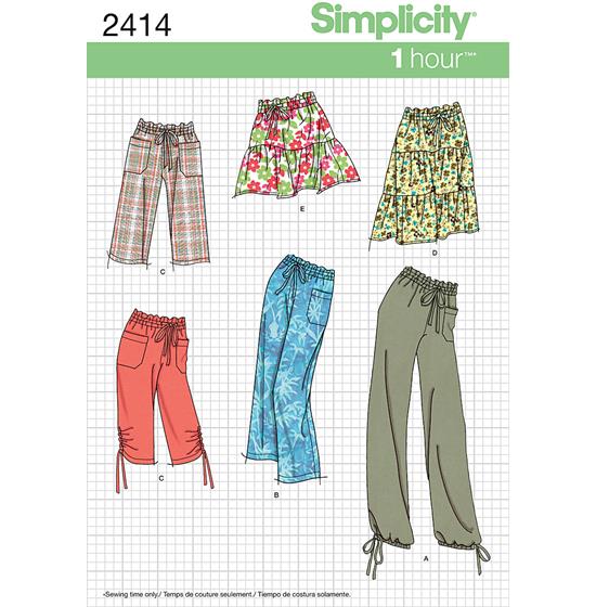 Simplicity 2414K5 snitmønster