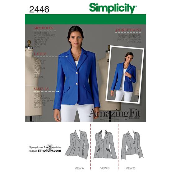 Simplicity 2446U5 snitmønster