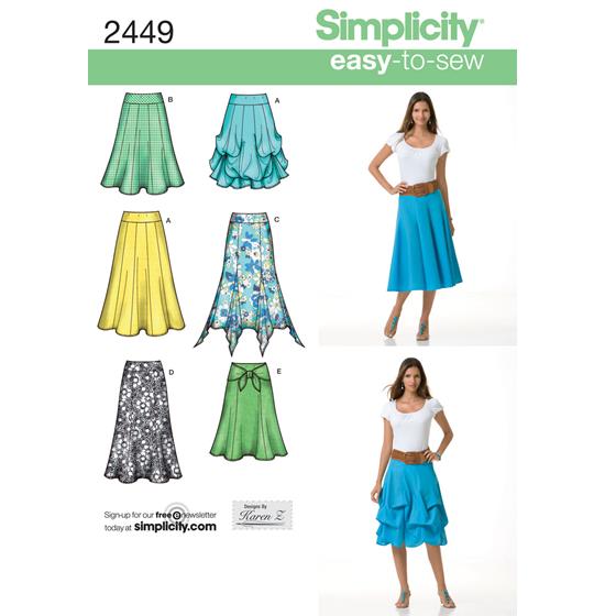 Simplicity 2449R5 snitmønster