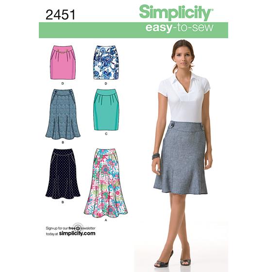 Simplicity 2451D5 snitmønster