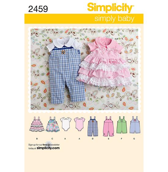 Simplicity 2459A snitmønster