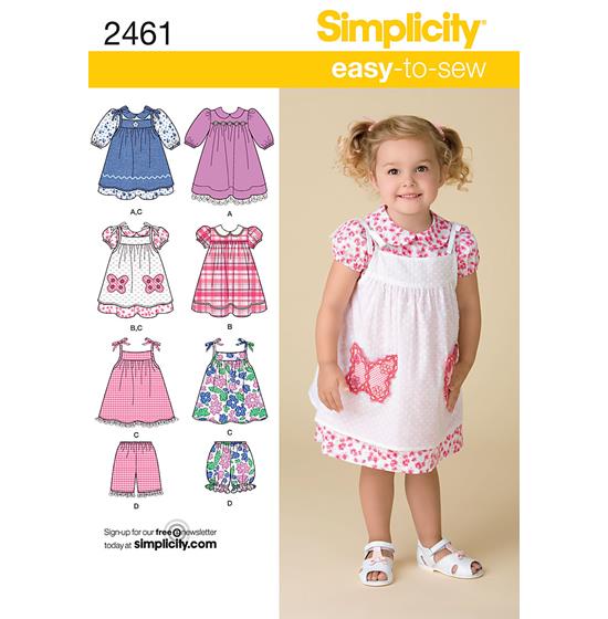 Simplicity 2461A snitmønster