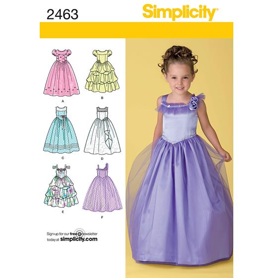 Simplicity 2463BB snitmønster