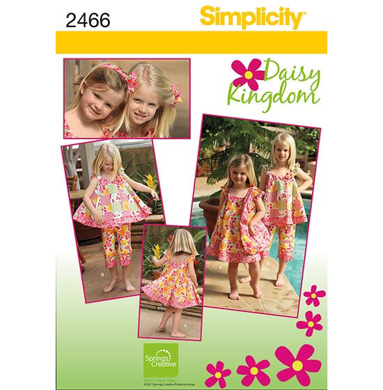 Simplicity 2466A snitmønster