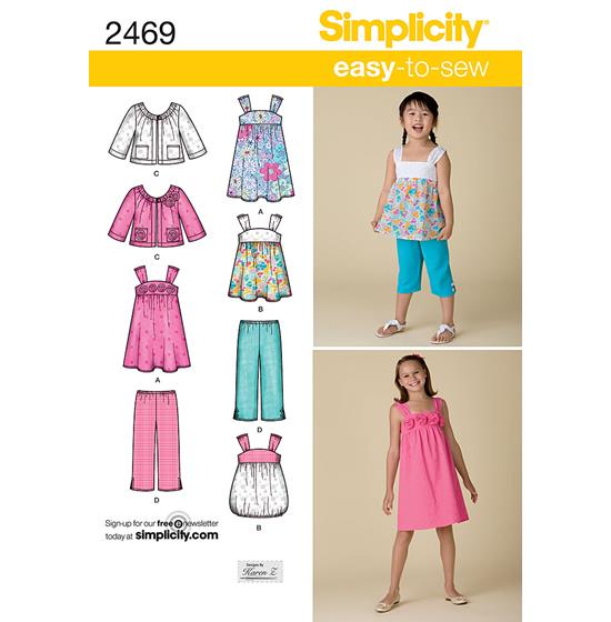 Simplicity 2469K5 snitmønster