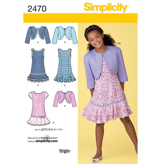 Simplicity 2470AA snitmønster