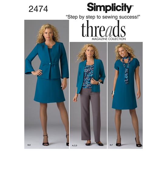 Simplicity 2474AA snitmønster