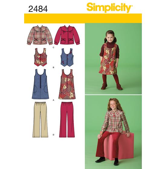 Simplicity 2484HH snitmønster