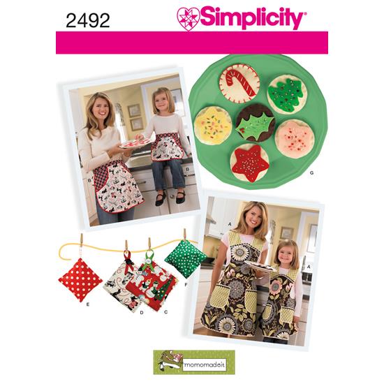 Simplicity 2492A snitmønster