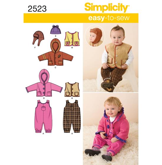 Simplicity 2523A snitmønster