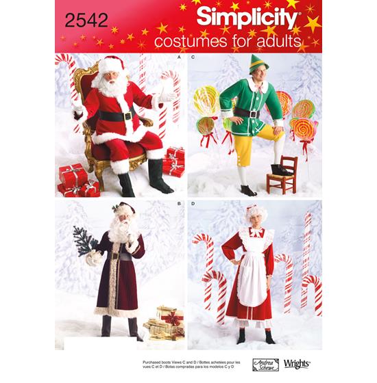 Simplicity 2542AA snitmønster