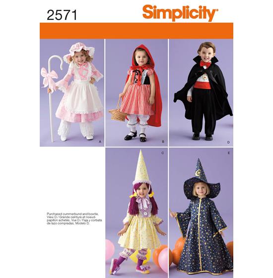 Simplicity 2571A snitmønster