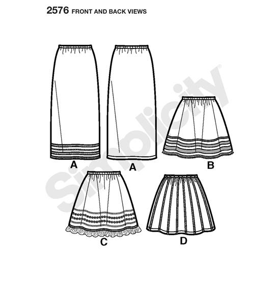 Simplicity 2576K5 snitmønster