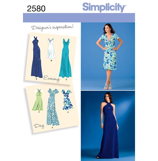 Simplicity 2580H5 snitmønster