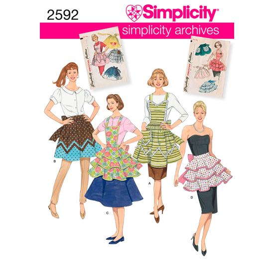 Simplicity 2592A snitmønster