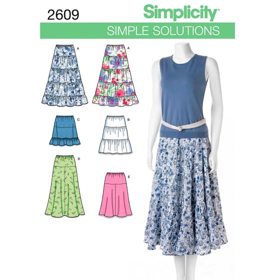 Simplicity 2609K5 snitmønster