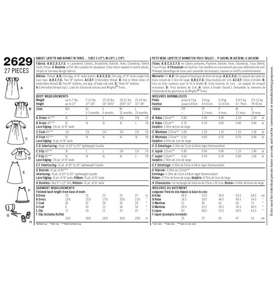 Simplicity 26290 snitmønster