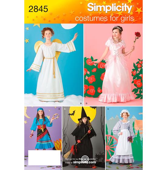 Simplicity 2845A snitmønster