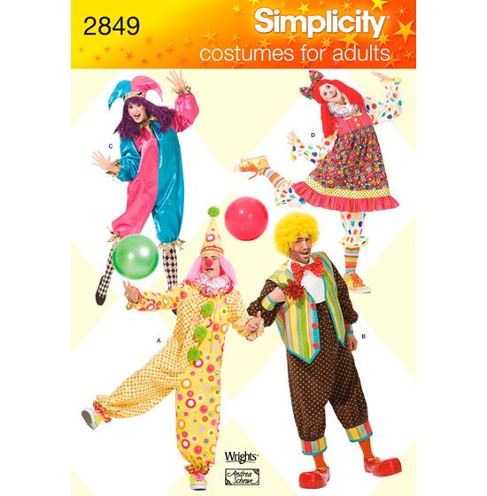 Simplicity 2849A snitmønster