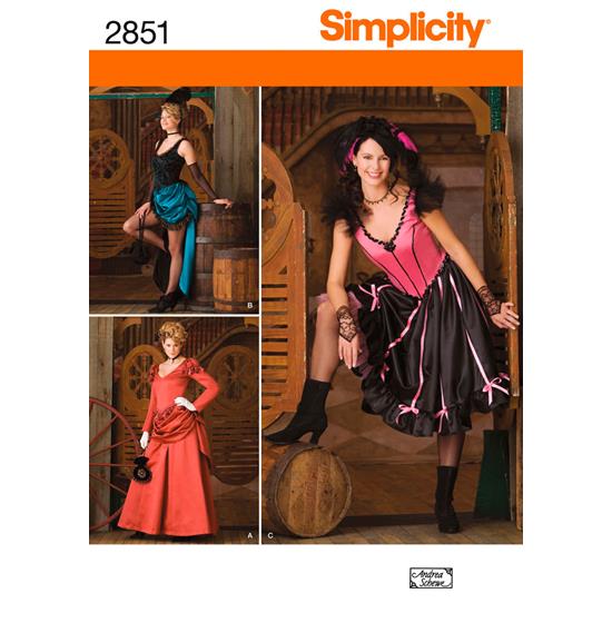 Simplicity 2851RR snitmønster