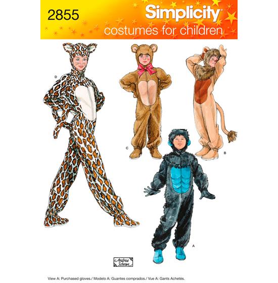 Simplicity 2855A snitmønster