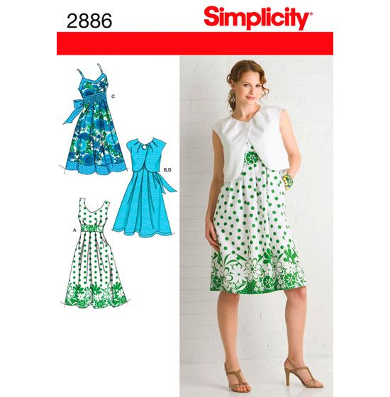 Simplicity 2886R5 snitmønster